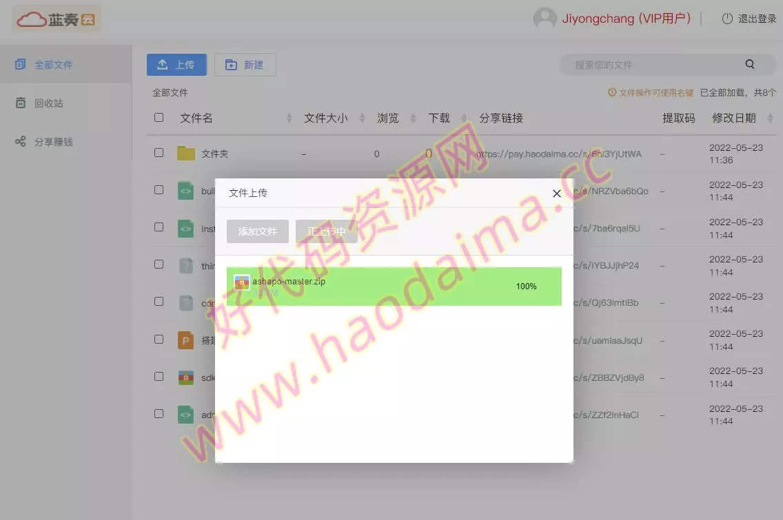 【站长亲测】仿蓝奏网盘风格的城通网盘源码,三种主题风格,多种存储策略,详细搭建教程